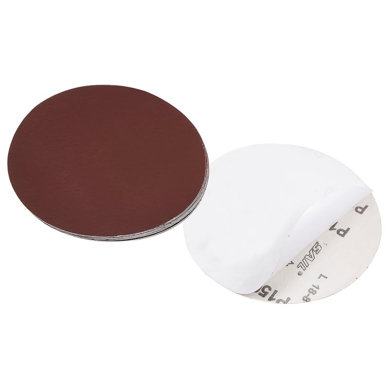 CoCud PSA Sanding Discs, 6 Inch Dia 1500 Grits, Self Adhesive Sticky-Back Sandpaper - (Applications: for Woodworking Metal Finishing), 10-Pieces - Image 1
